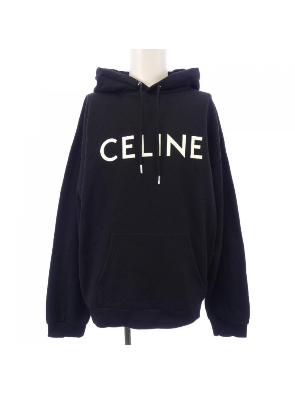Celine Loose Hoodie Black